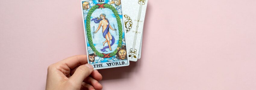 world tarot card