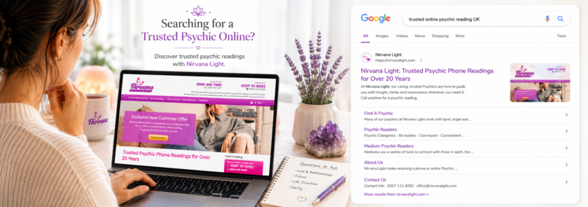 How to Choose a Trusted Online Psychic Reading in the UK | Nirvana Light